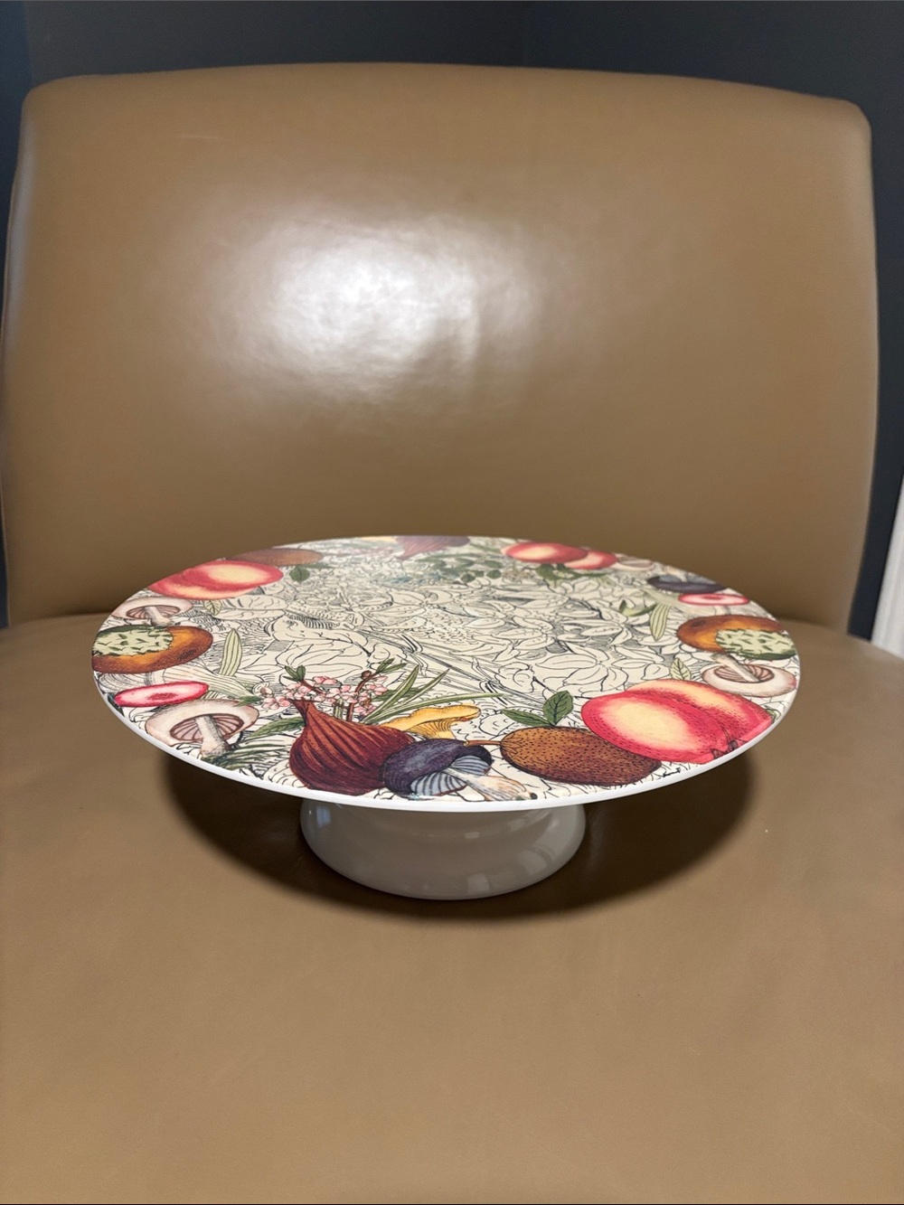 John Derian for Target Decorative Fruit Pattern Cake Stand
